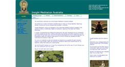 Desktop Screenshot of insightmeditationaustralia.org
